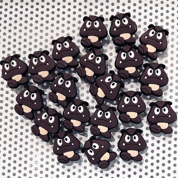 Lot of 20 Super Mario Character Shoe Charms + FREE Gift w/ALL orders - Picture 1 of 2